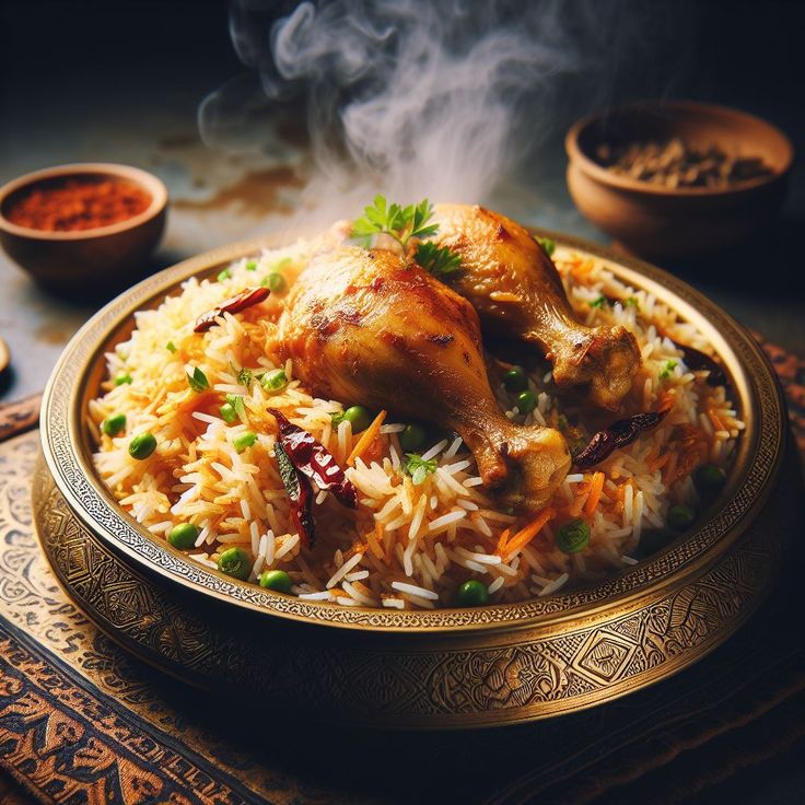 Hyderabadi Chicken Biryani